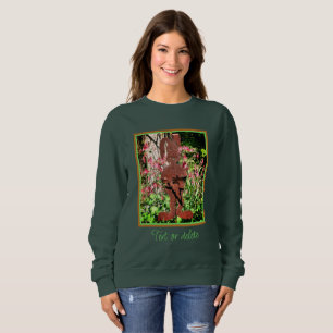 Rusty Rabbit Columbine Flower Garden Personalised Sweatshirt