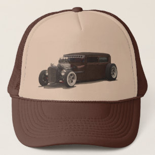 Rusty Rat Sedan Trucker Hat