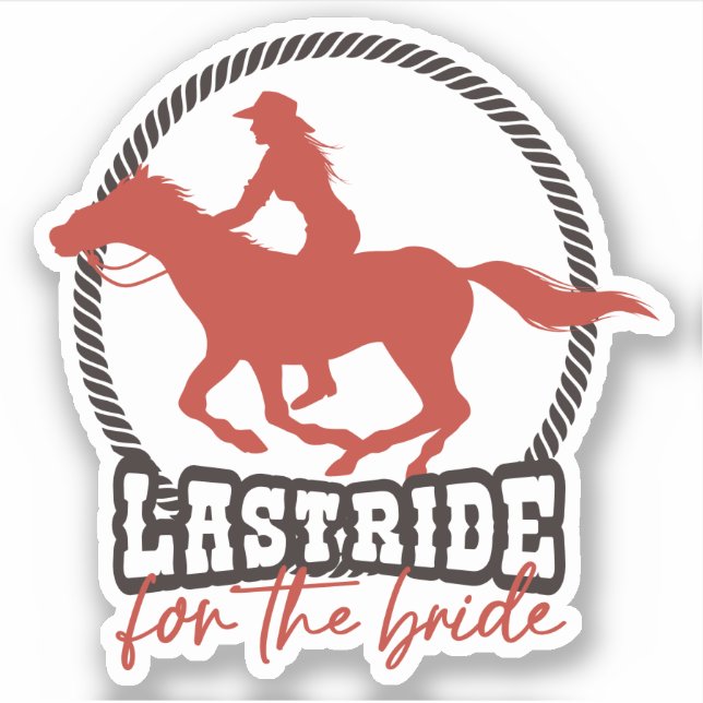 Rusty Red Last Ride For The Bride (Front)