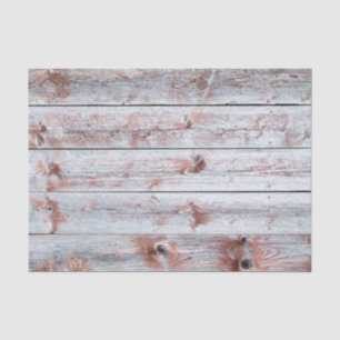 Rusty Rural Vintage Village Barn Wood Farm Theme Tissue Paper