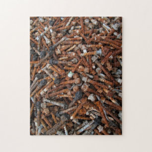 Rusty Screws Puzzle/Jigsaw Puzzle