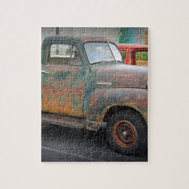 Rusty Short Bed Jigsaw Puzzle (Vertical)