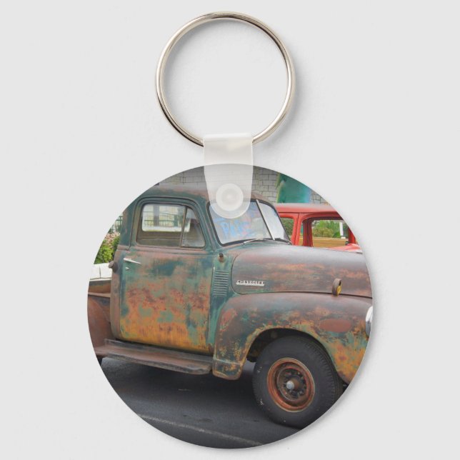 Rusty Short Bed Key Ring (Front)