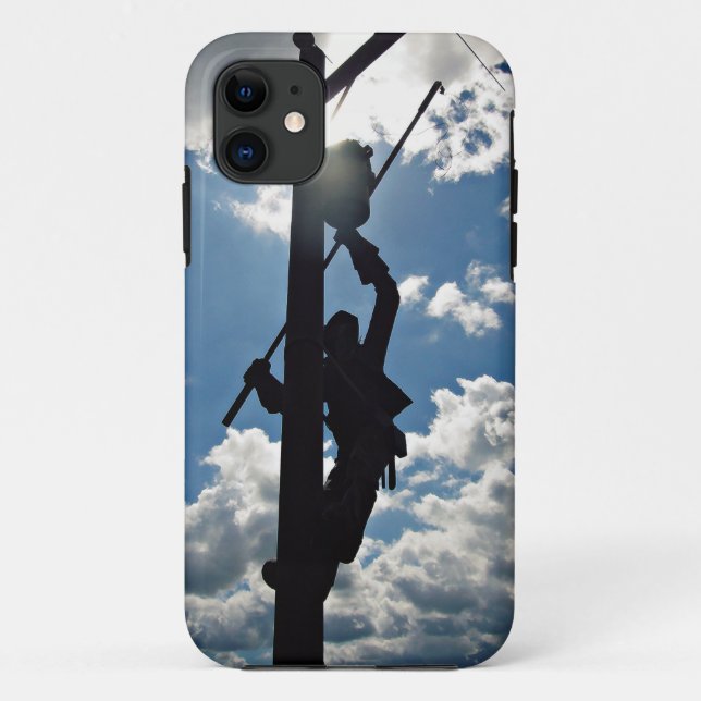 Rusty the Lineman Case-Mate iPhone Case (Back)