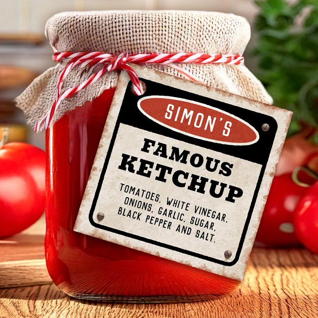 Rusty tomato ketchup tag (Creator Uploaded)