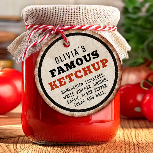 Rusty tomato ketchup tag