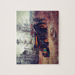 Rusty Tractor Jigsaw Puzzle