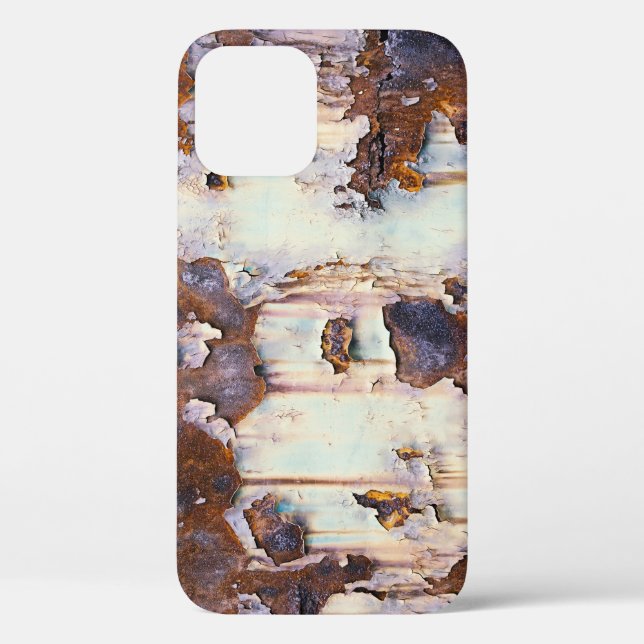 Rusty Train Wagon Peeling Paint Case-Mate iPhone Case (Back)