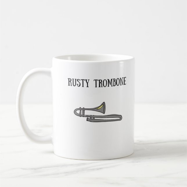 Rusty Trombone Mug (Left)
