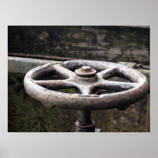 Rusty Valve Print