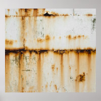 Rusty White Metal: Textured Surface