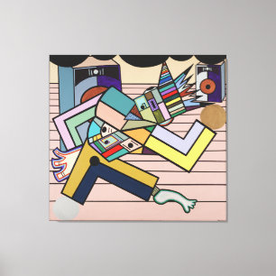 "Ru'style Presence" by Ruchell Alexander Canvas Print