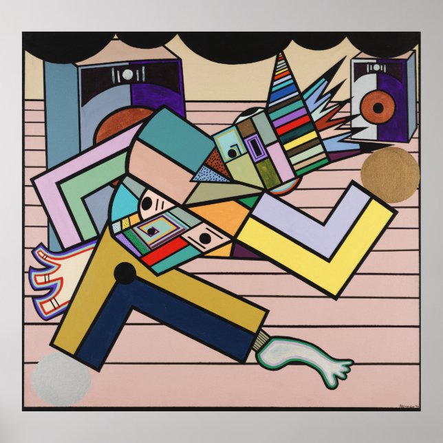 "Ru'style Presence" by Ruchell Alexander Poster (Front)