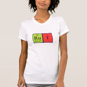 Rut periodic table name shirt