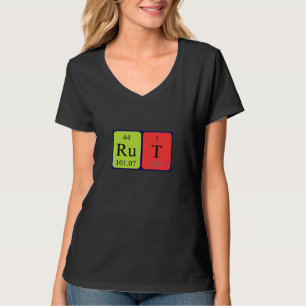 Rut periodic table name shirt