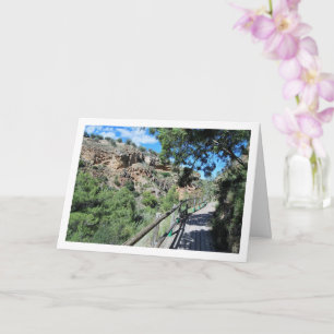 Ruta del Agua Bridge, Chelva, Valencia, Spain Card