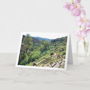 Ruta del Agua Bridge in Chelva, Valencia, Spain Card