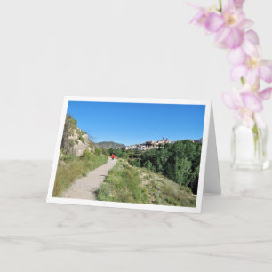 Ruta del Agua, Chelva, Valencian, Spanish Card