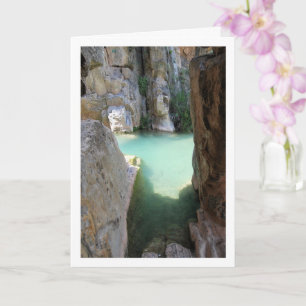 Ruta del Agua in Chelva, Valencia, Spain Card