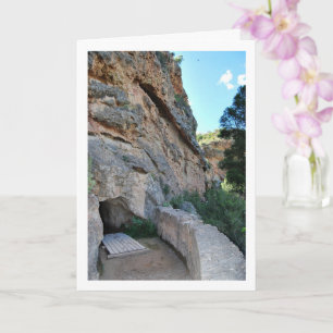Ruta del Agua Mountain Cave, Chelva, Valencia Card