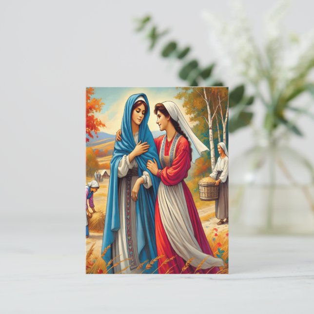 Ruth 1 Devotion on a Faithful Path Postcard (Standing Front)