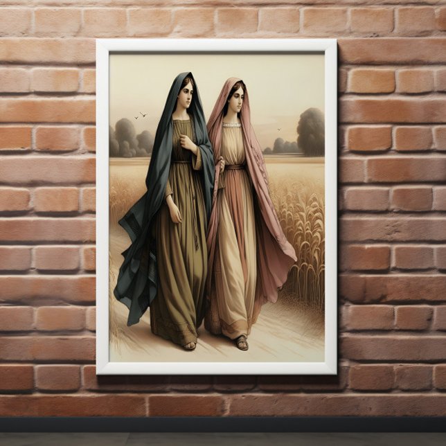 Ruth 1 Journey of Faithful Devotion Poster (Creator Uploaded)