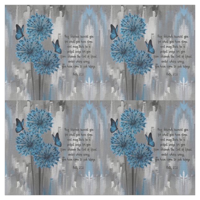 Ruth 2:12 fabric (Swatch)