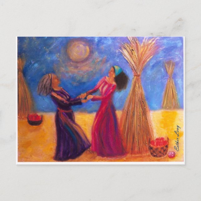 Ruth and Naomi Postcard (Front)