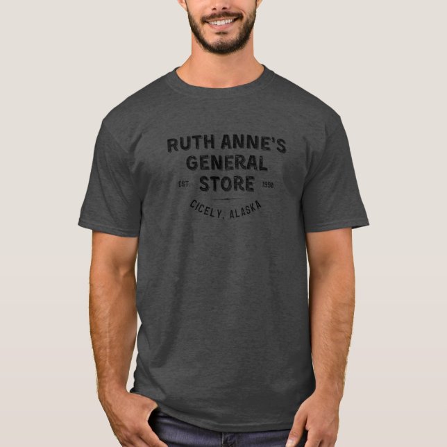 Ruth Annes General Store Northern Exposure Ruth An T-Shirt (Front)