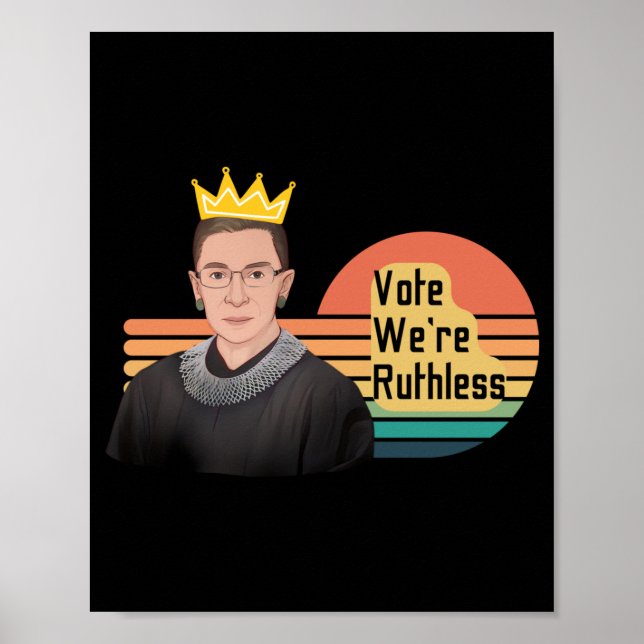 Ruth Bader Ginsberg RBG   Poster (Front)
