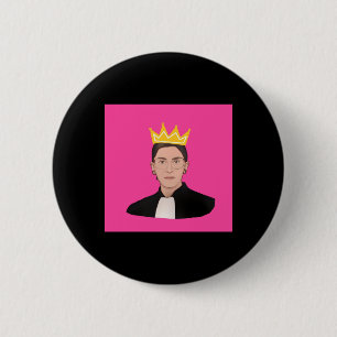 Ruth Bader Ginsberg  RBG  Poster 6 Cm Round Badge