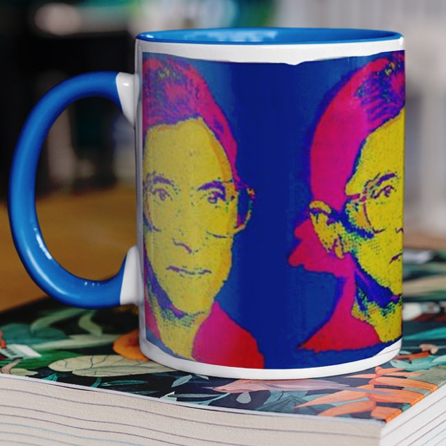 Ruth Bader Ginsburg 1983, Pop Art Portrait Mug (Creator Uploaded)