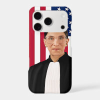 Ruth Bader Ginsburg American flag