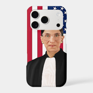 Ruth Bader Ginsburg American flag