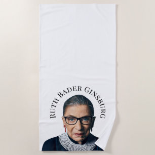 Ruth Bader Ginsburg  Beach Towel