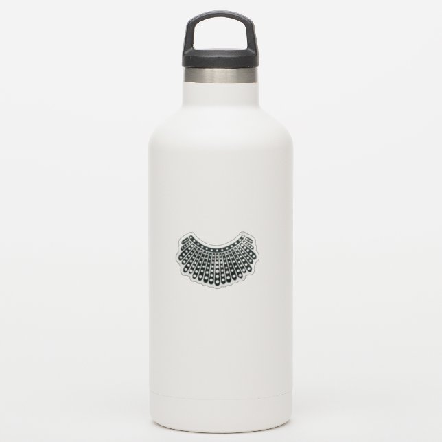 Ruth Bader Ginsburg dissent collar (Waterbottle)