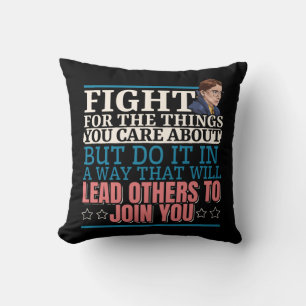 Ruth Bader Ginsburg Lead Others to Join You Cushion