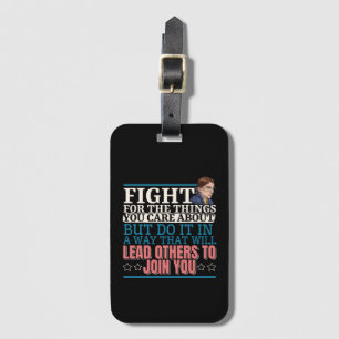 Ruth Bader Ginsburg Lead Others to Join You Luggage Tag
