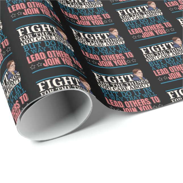 Ruth Bader Ginsburg Lead Others to Join You Wrapping Paper (Roll Corner)