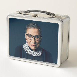 Ruth Bader Ginsburg Metal Lunch Box