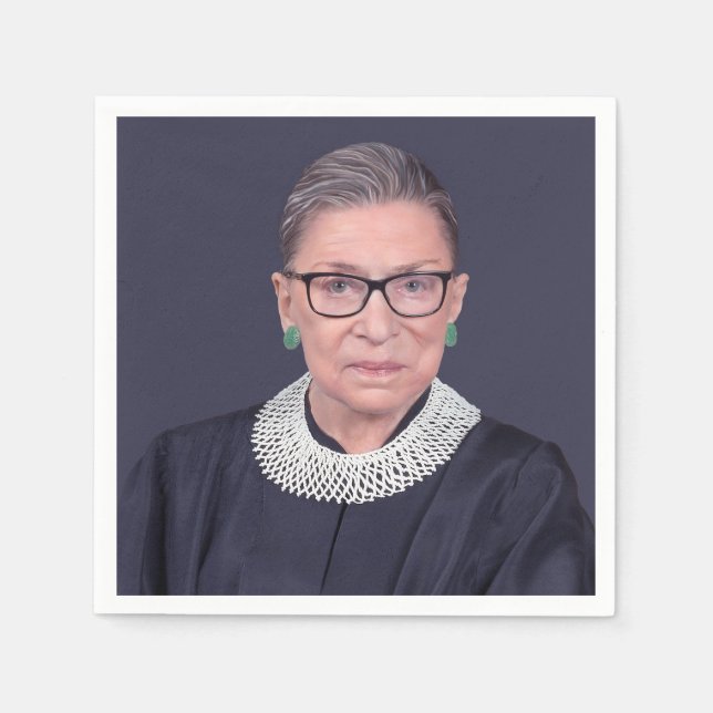 Ruth Bader Ginsburg  Napkin (Front)