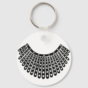 Ruth Bader Ginsburg Notorious RBG Collar Key Ring