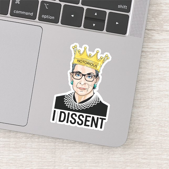 Ruth Bader Ginsburg, Notorious RBG, I dissent (Detail)