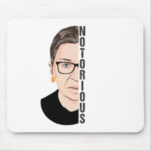 Ruth Bader Ginsburg, Notorious RBG, Notorious Mouse Mat