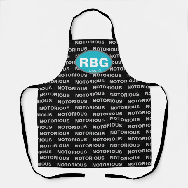 Ruth Bader Ginsburg Notorious RBG Supreme Court Apron (Front)