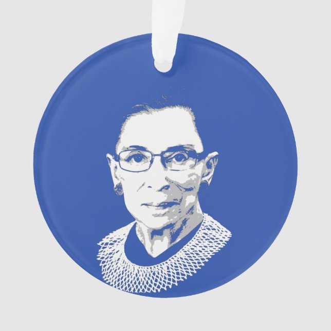 RUTH BADER GINSBURG ORNAMENT (Front)