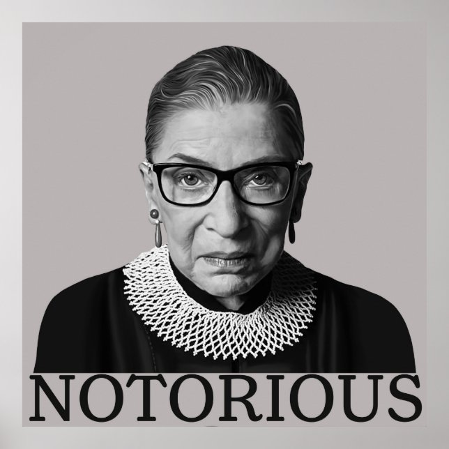 Ruth Bader Ginsburg  Poster (Front)