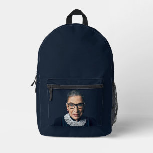 Ruth Bader Ginsburg Printed Backpack