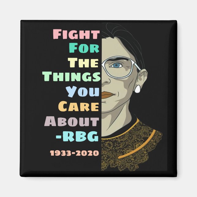 Ruth Bader Ginsburg Quote Magnet (Front)