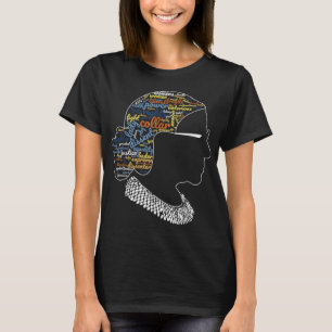 Ruth Bader Ginsburg Quotes Feminism Women's Rights T-Shirt